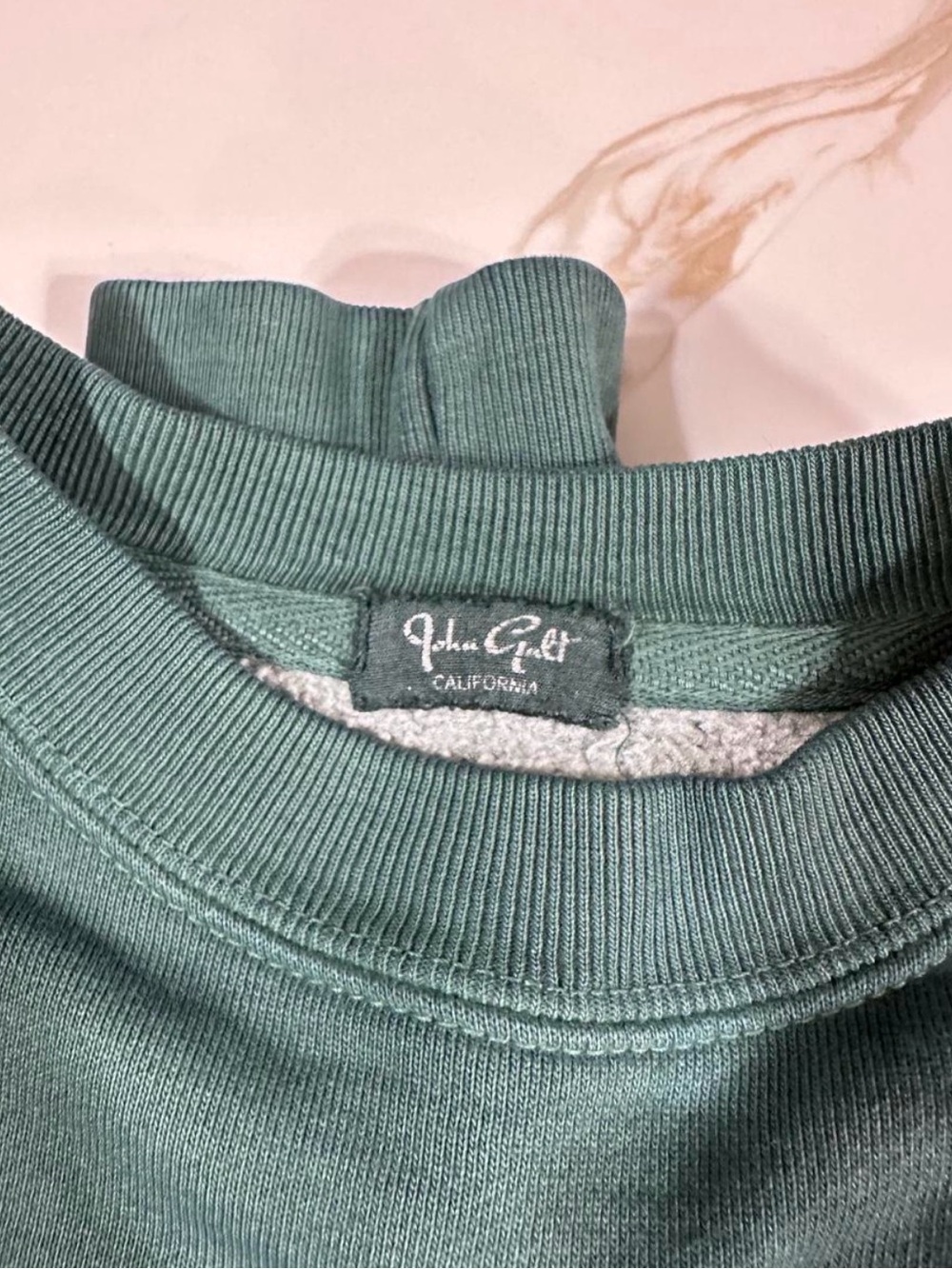 Crewneck Graphic Sweater in Teal - Picture 4 of 4